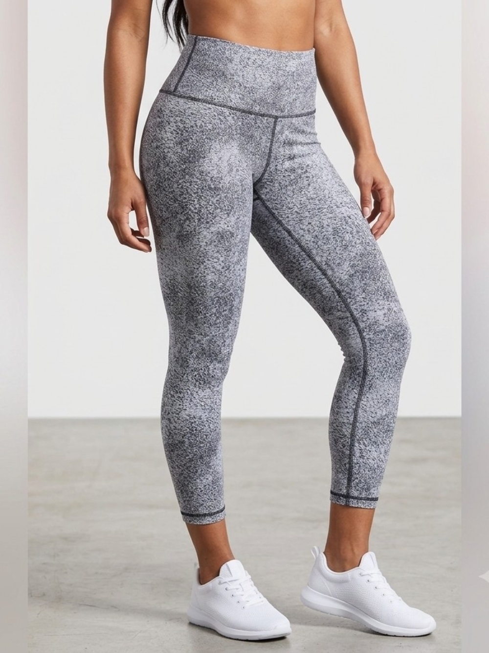 lululemon athletica High-Rise Speckled Gray Leggings Size 8